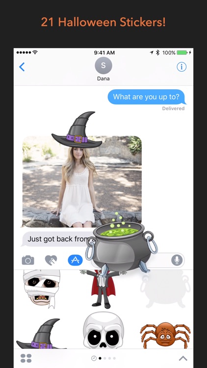 Halloween Holiday Stickers screenshot-0